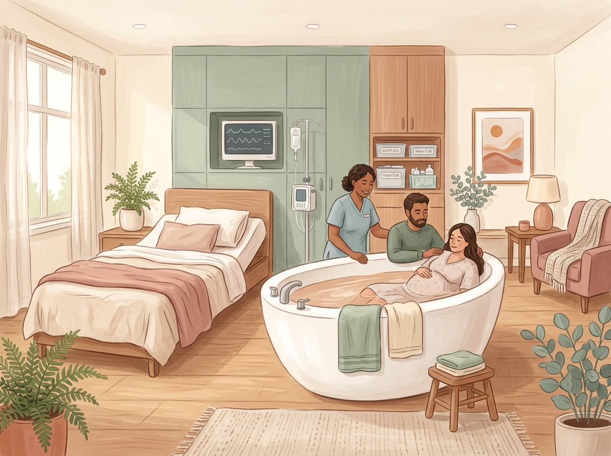 Serene Hospital Birth Suite Vignette